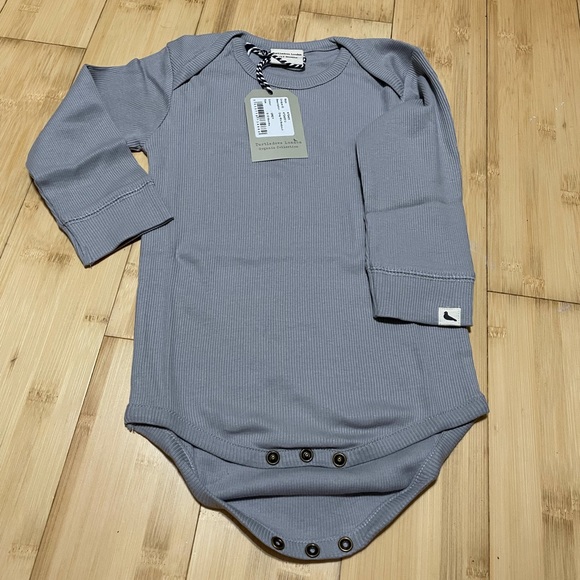Turtledove London Other - Turtledove London Rib Bodysuit in GREY